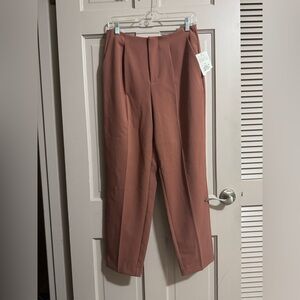 A New Day Women's Tapered High Rise Ankle Length Tailored Trousers Size 6R NWT